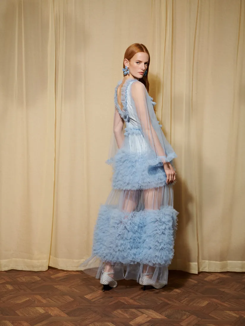 <b>DREAM</b> Halo Haze Tulle Maxi Dress sold by Sister Jane product image thumbnail 2
