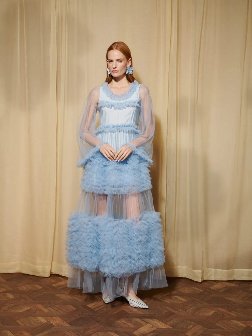 <b>DREAM</b> Halo Haze Tulle Maxi Dress sold by Sister Jane product image thumbnail 4