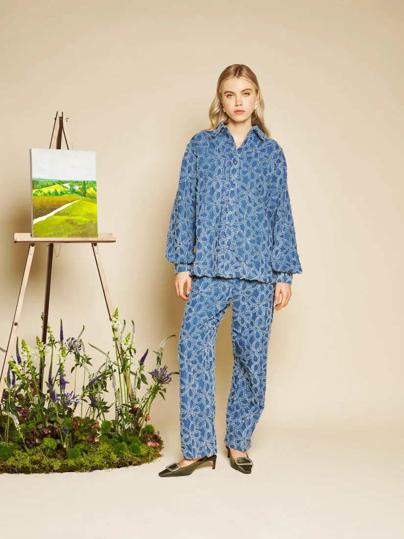 Manon Fleur Denim Shirt sold by Sister Jane product image thumbnail 4