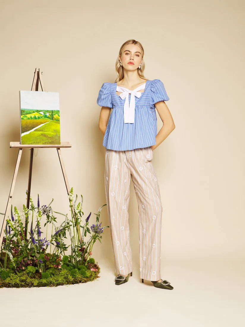 Painter Stripe Trousers sold by Sister Jane product image thumbnail 4