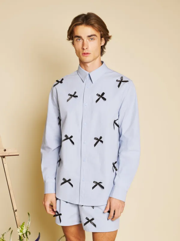 Drew Bow Shirt made by Sister Jane