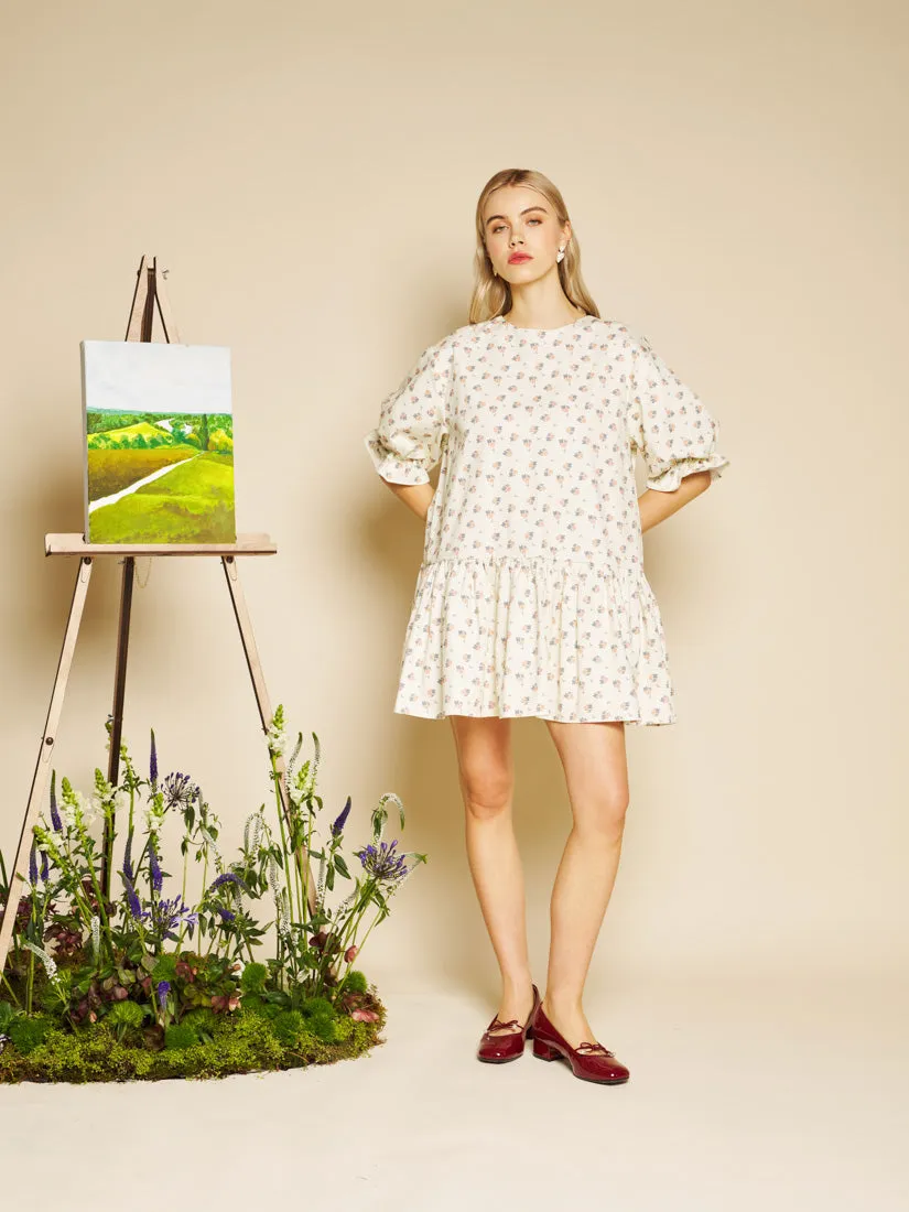 Pêche Ditsy Denim Mini Dress sold by Sister Jane product image thumbnail 4