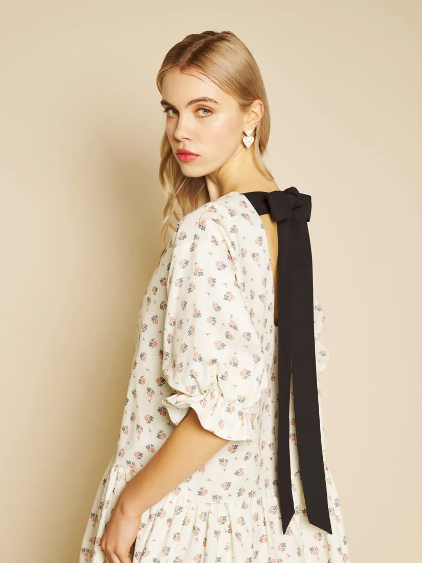 Pêche Ditsy Denim Mini Dress sold by Sister Jane product image thumbnail 5