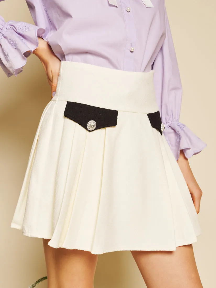Hélène Boucle Pleated Skirt sold by Sister Jane product image thumbnail 5