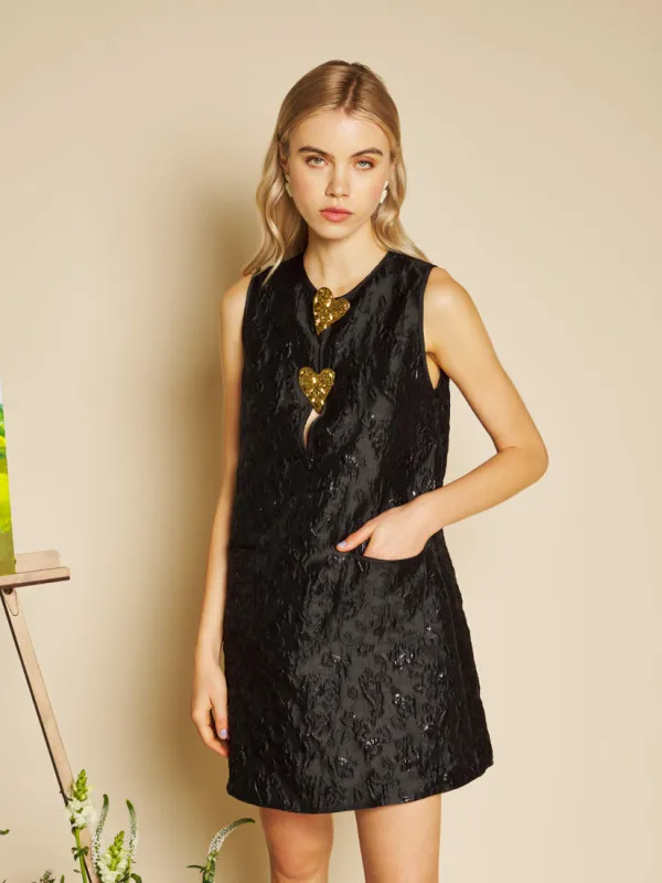 Marguerite Jacquard Mini Dress made by Sister Jane