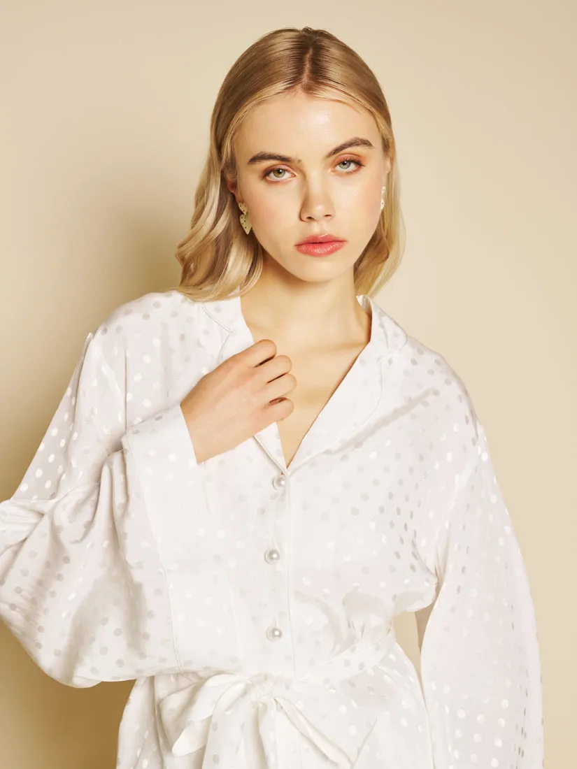 Perle Spot Belted Blouse sold by Sister Jane product image thumbnail 5