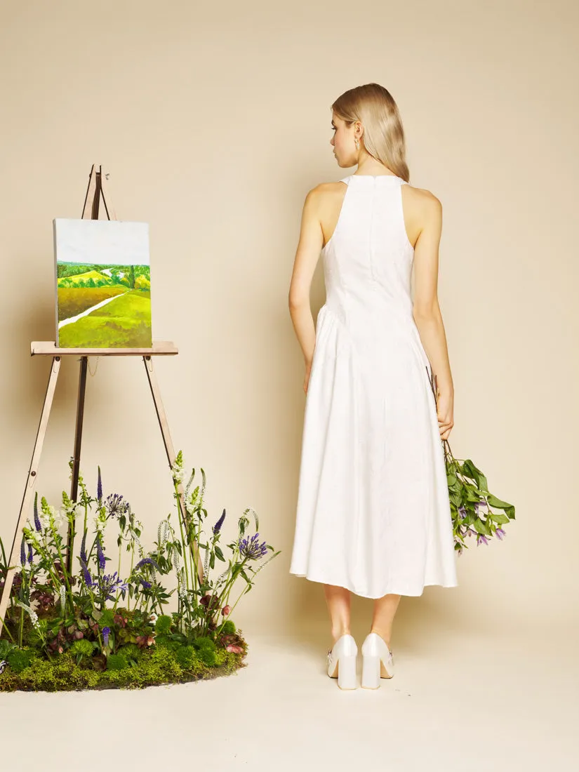 Lily Jacquard Rosette Midi Dress sold by Sister Jane product image thumbnail 3