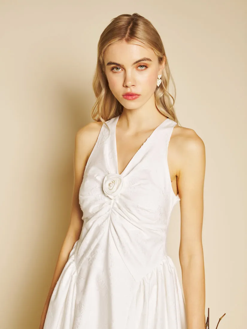 Lily Jacquard Rosette Midi Dress sold by Sister Jane product image thumbnail 5