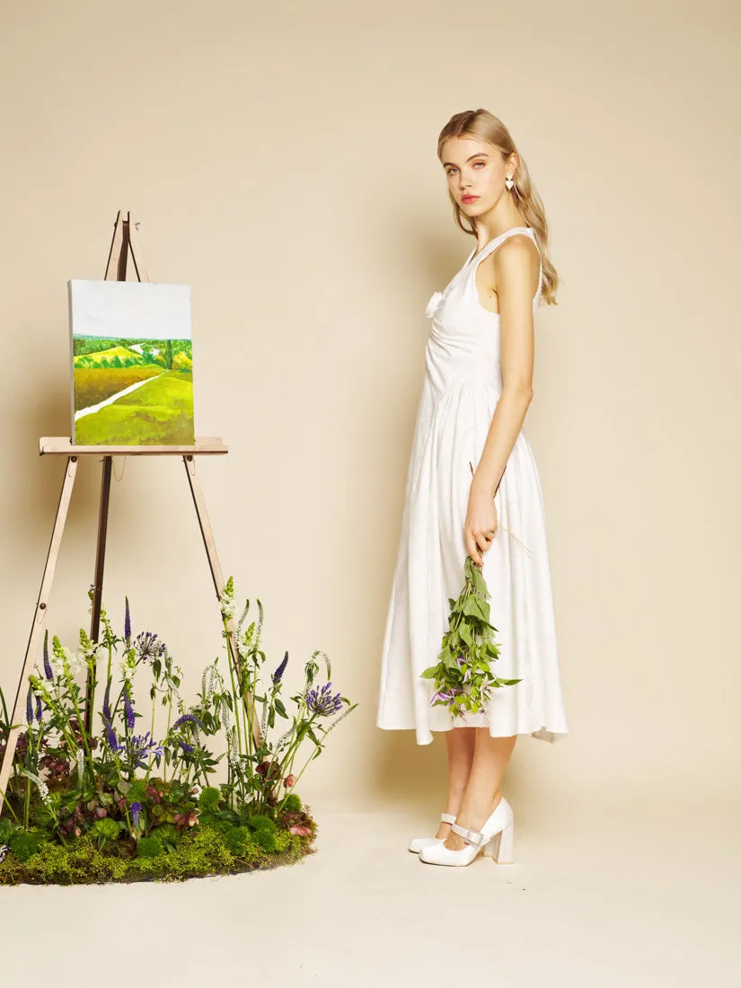 Lily Jacquard Rosette Midi Dress sold by Sister Jane product image thumbnail 2