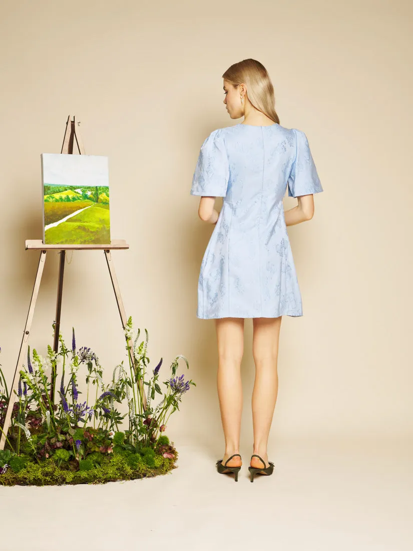 Sweet Pea Jacquard Mini Dress sold by Sister Jane product image thumbnail 3