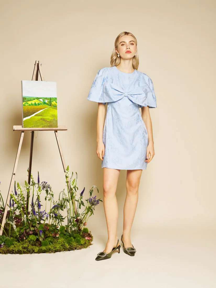 Sweet Pea Jacquard Mini Dress sold by Sister Jane product image thumbnail 4