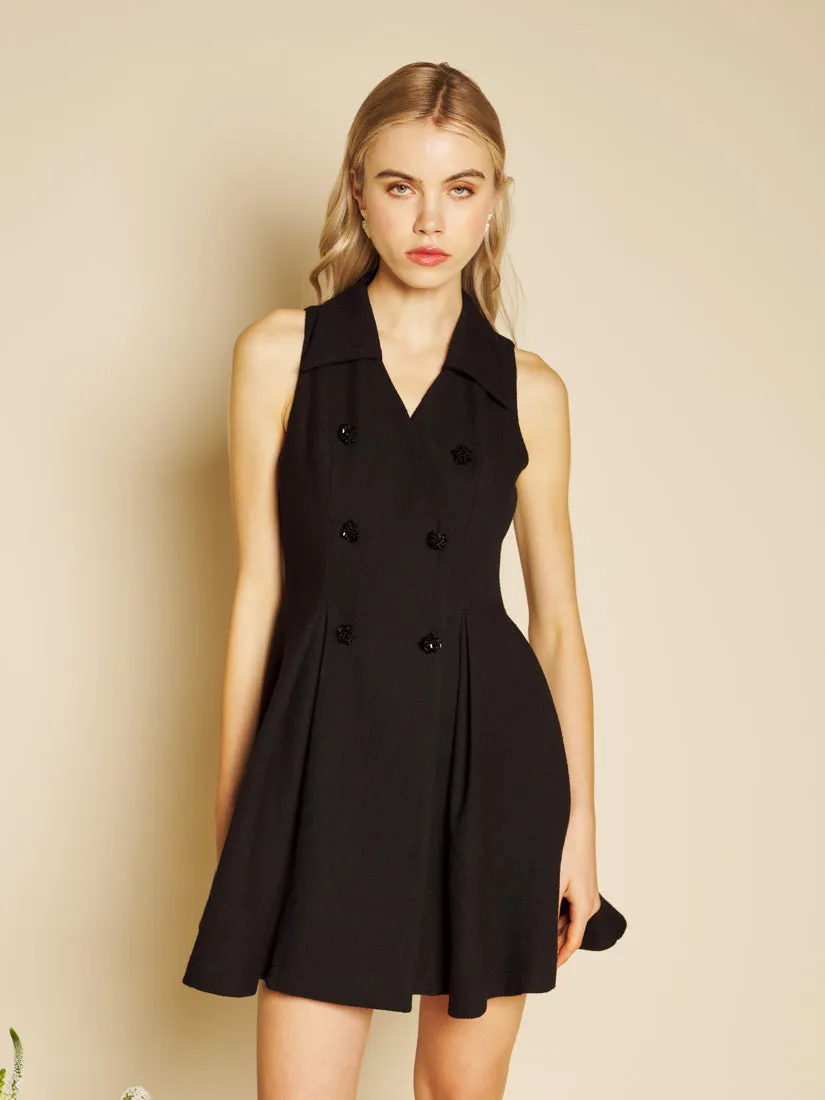 Hélène Boucle Mini Dress sold by Sister Jane
