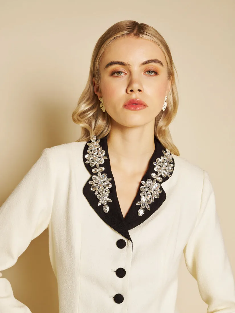 Hélène Boucle Fitted Blazer sold by Sister Jane product image thumbnail 5