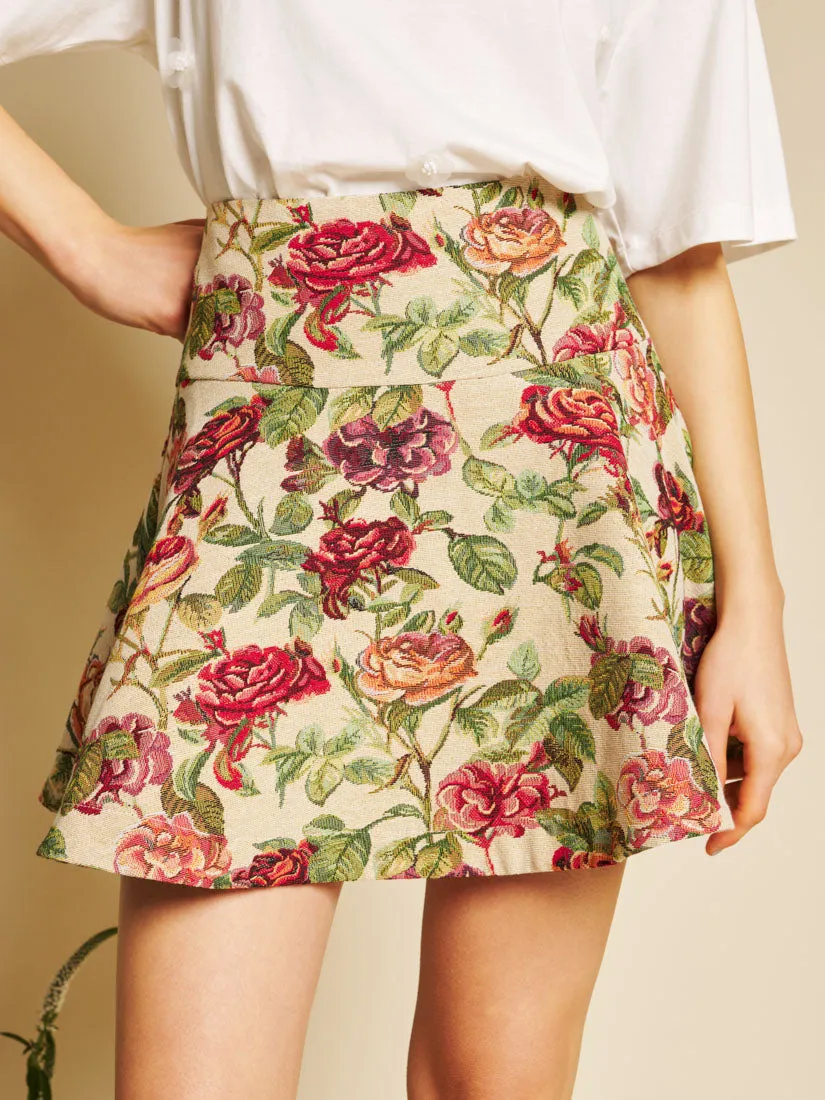 Petunia Tapestry Mini Skirt sold by Sister Jane product image thumbnail 5