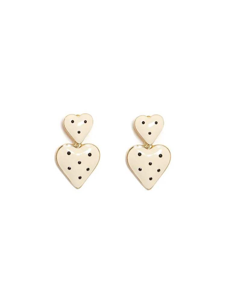 Renée Heart Earrings sold by Sister Jane product image thumbnail 3