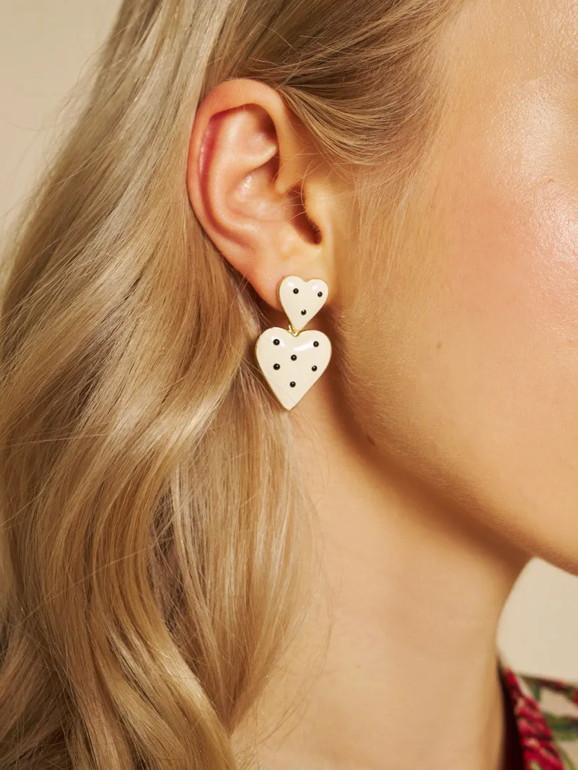 Renée Heart Earrings sold by Sister Jane product image thumbnail 2