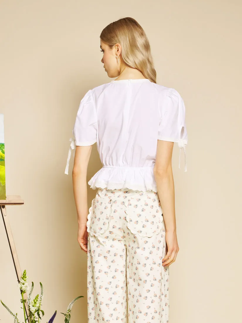 Lisette Embroidery Top sold by Sister Jane product image thumbnail 3