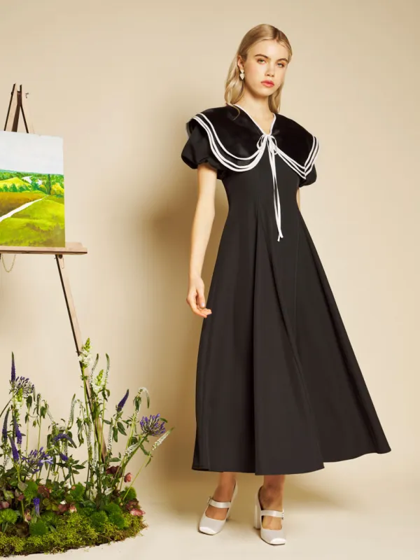 Primrose Collar Midi Dress made by Sister Jane