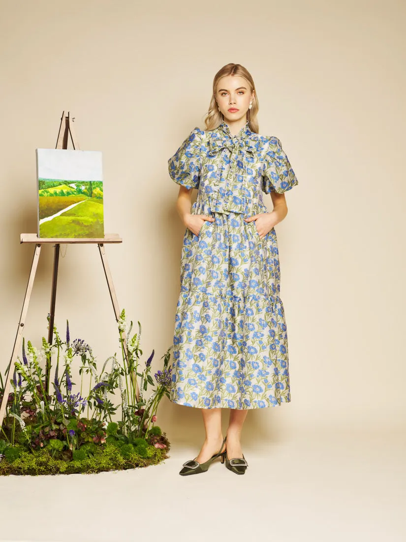 Iris Jacquard Midi Dress sold by Sister Jane product image thumbnail 4