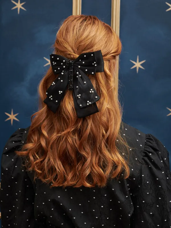 Invitation Hair Bow made by Sister Jane