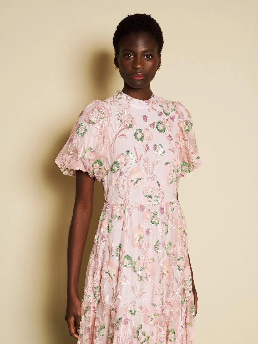 <b>DREAM</b> Camellia Sequin Maxi Dress sold by Sister Jane product image thumbnail 5