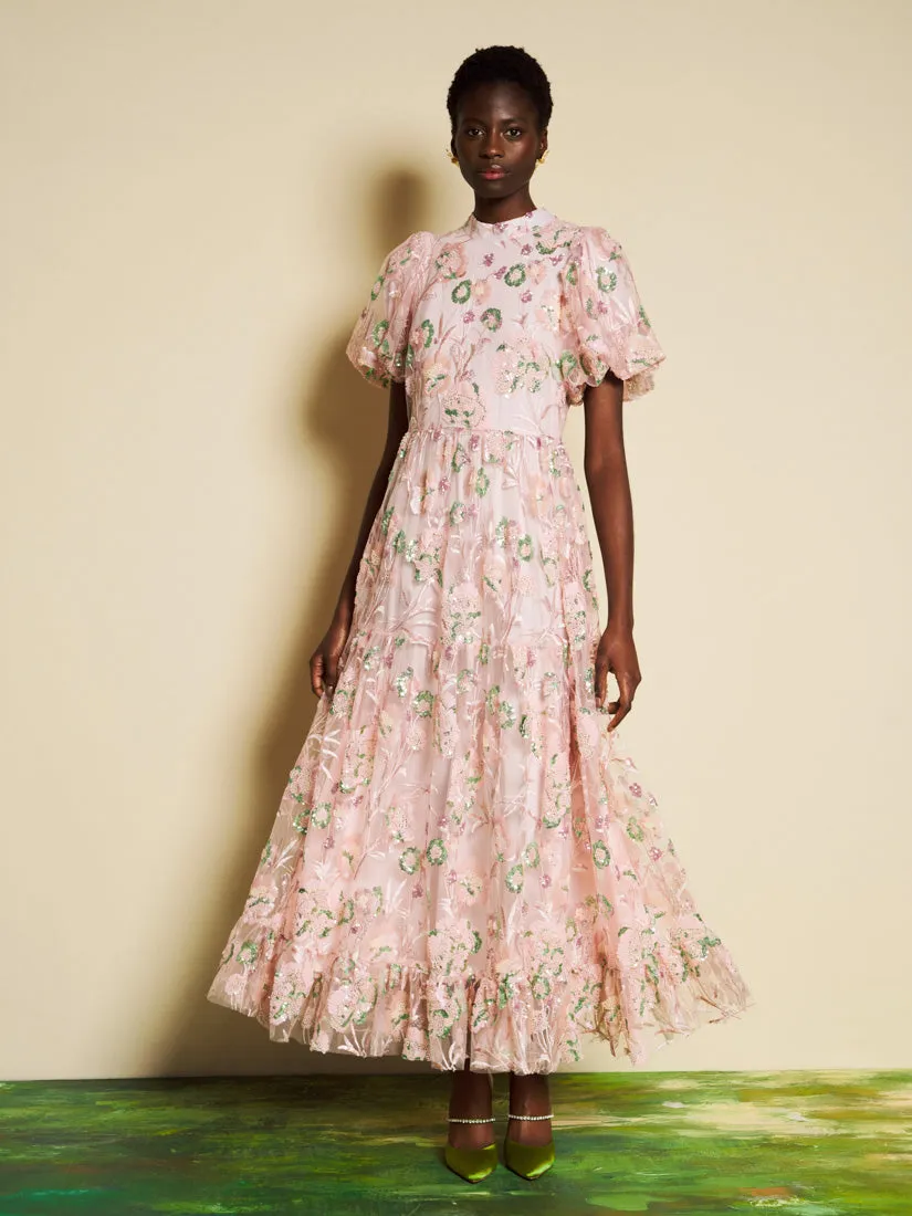 <b>DREAM</b> Camellia Sequin Maxi Dress sold by Sister Jane