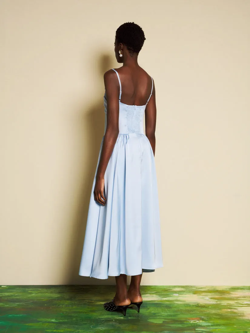 <b>DREAM</b> Ciel Satin Midi Dress sold by Sister Jane product image thumbnail 3