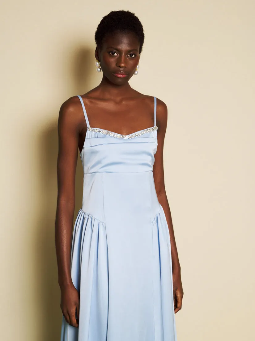 <b>DREAM</b> Ciel Satin Midi Dress sold by Sister Jane product image thumbnail 5
