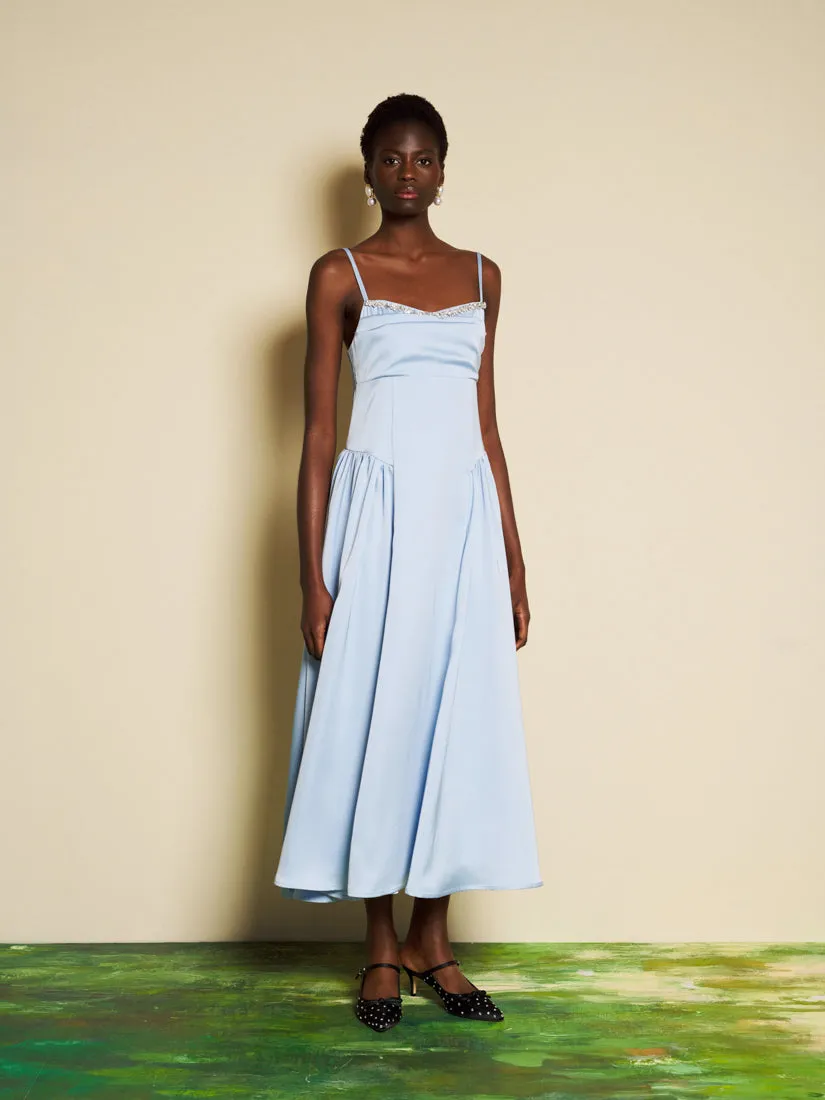 <b>DREAM</b> Ciel Satin Midi Dress sold by Sister Jane product image thumbnail 4