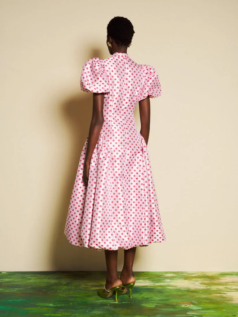 <b>DREAM</b> Colette Spot Jacquard Midi Dress sold by Sister Jane product image thumbnail 3