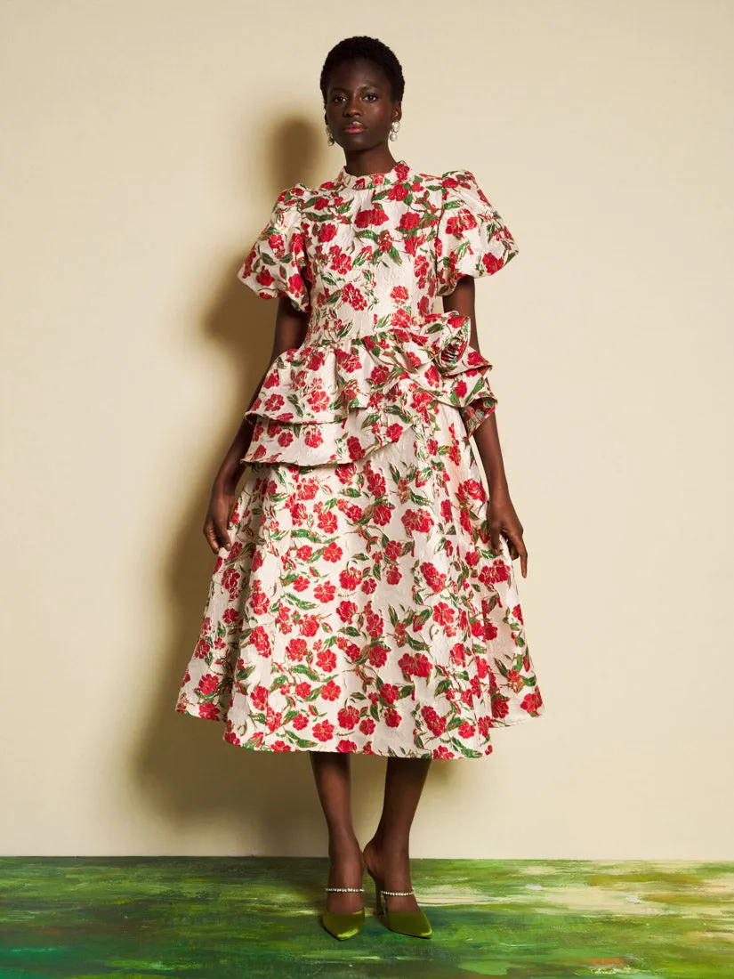 <b>DREAM</b> Giverny Jacquard Midi Dress sold by Sister Jane