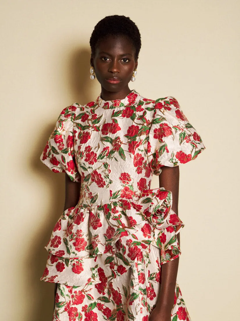 <b>DREAM</b> Giverny Jacquard Midi Dress sold by Sister Jane product image thumbnail 5