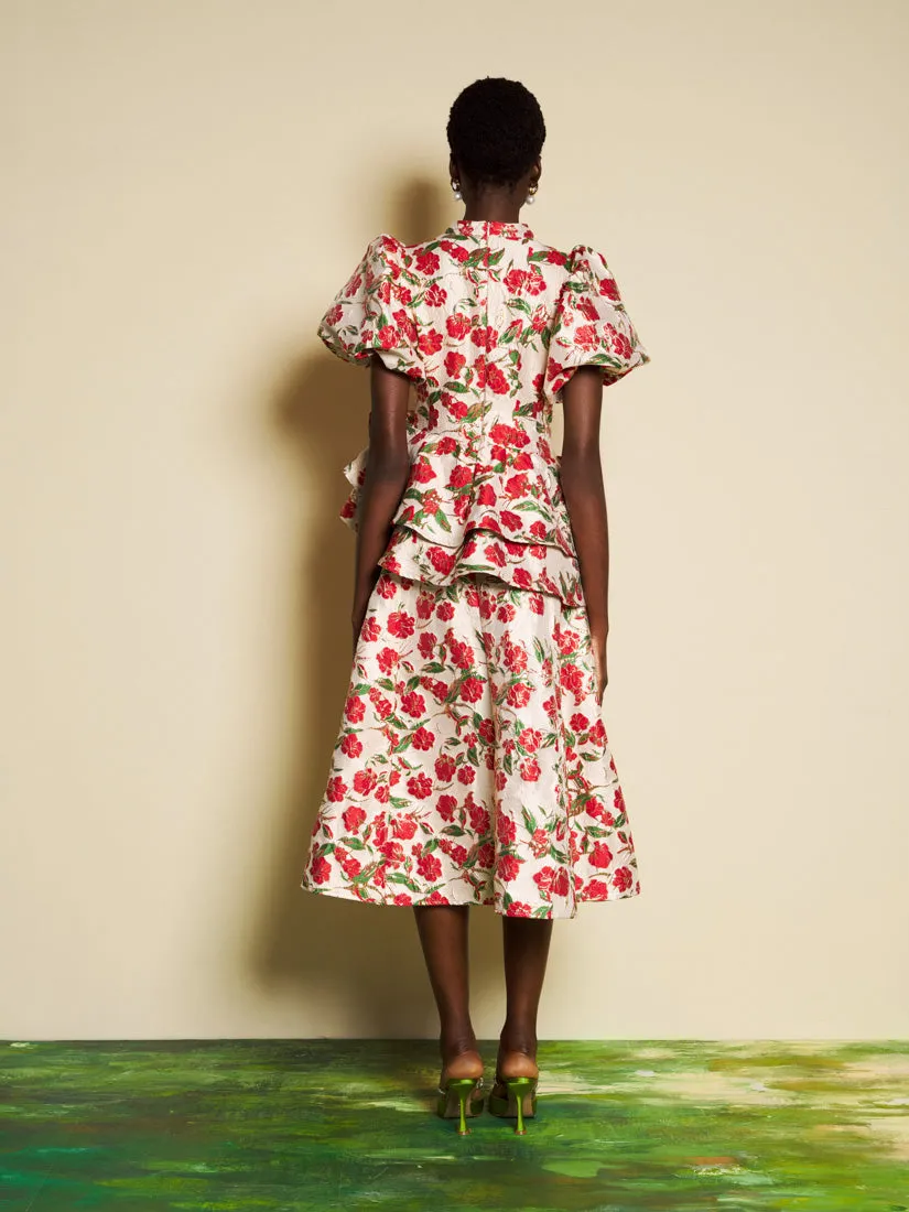 <b>DREAM</b> Giverny Jacquard Midi Dress sold by Sister Jane product image thumbnail 3