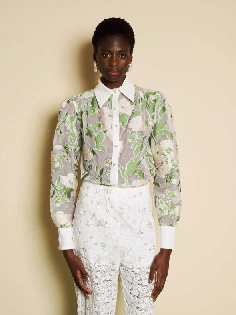 <b>DREAM</b> Sonnet Jacquard Blouse sold by Sister Jane