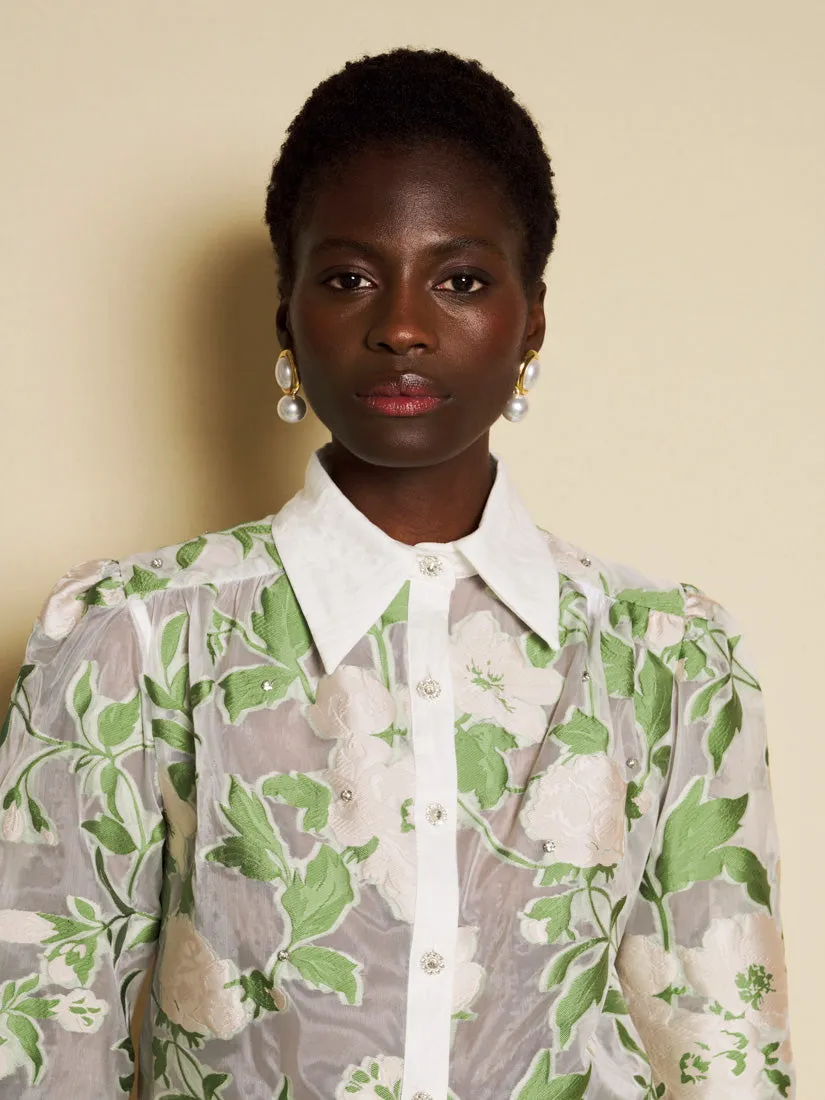 <b>DREAM</b> Sonnet Jacquard Blouse sold by Sister Jane product image thumbnail 5