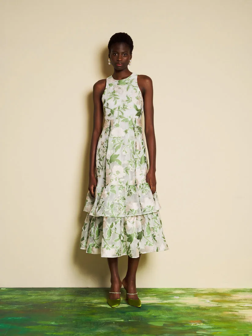 <b>DREAM</b> Sonnet Jacquard Midi Dress sold by Sister Jane product image thumbnail 4