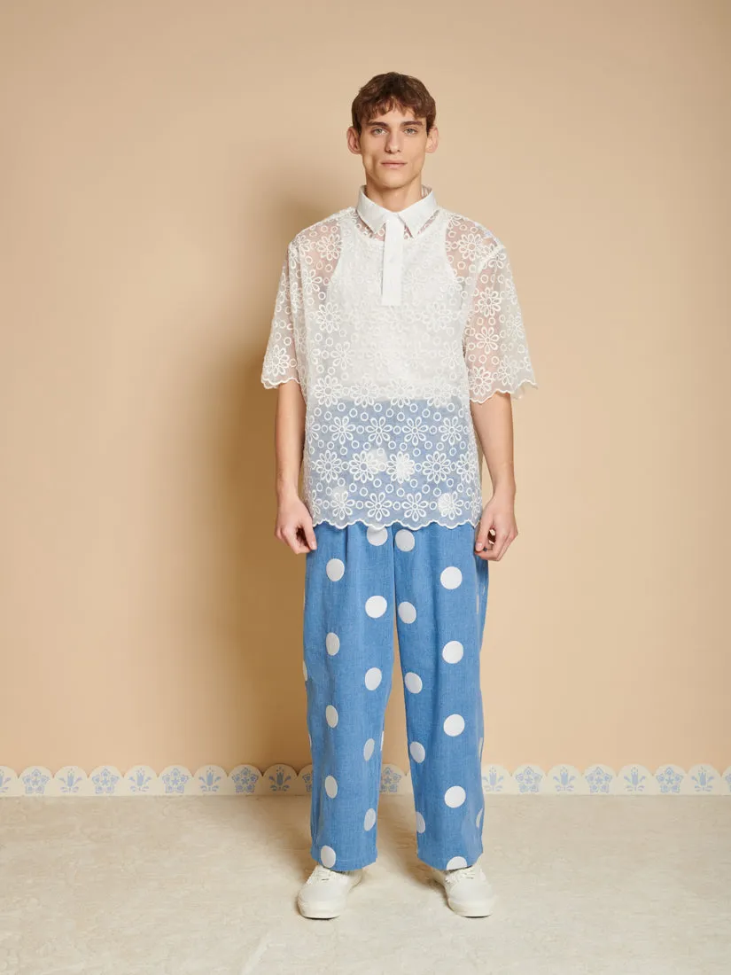 Walter Embroidered Polo Top sold by Sister Jane product image thumbnail 2