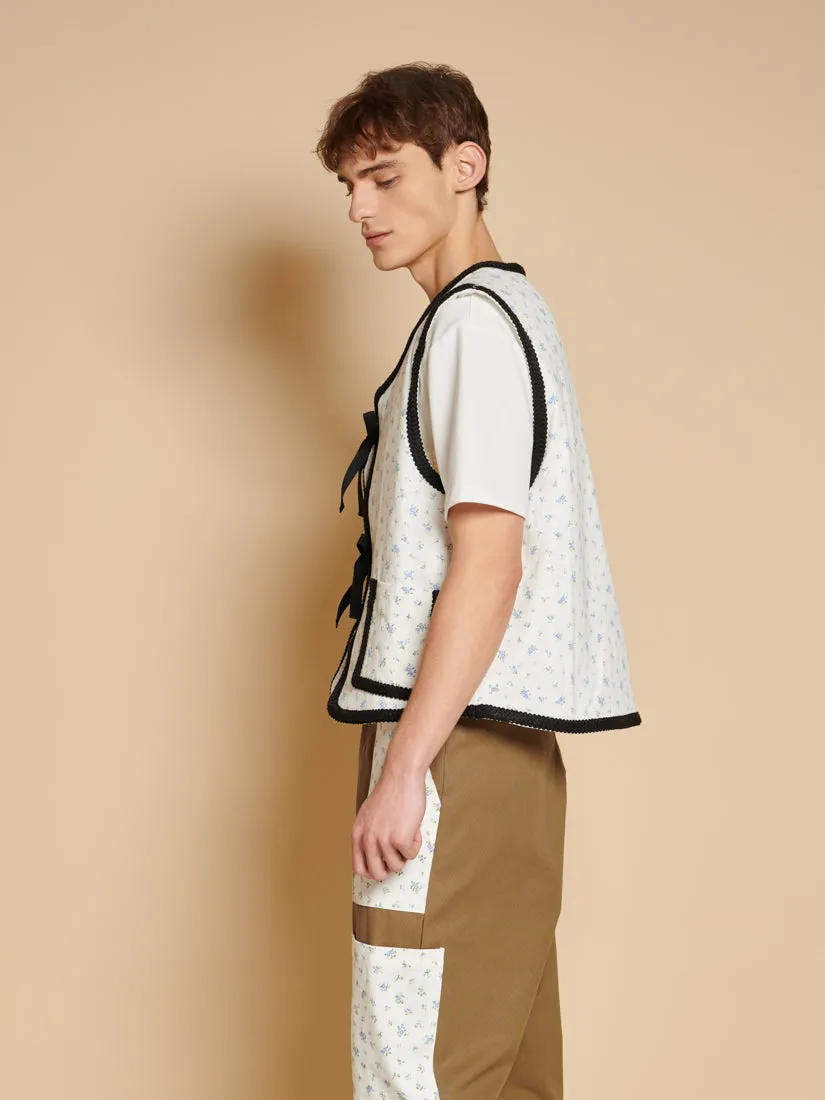 Dalarna Bow Vest sold by Sister Jane product image thumbnail 5