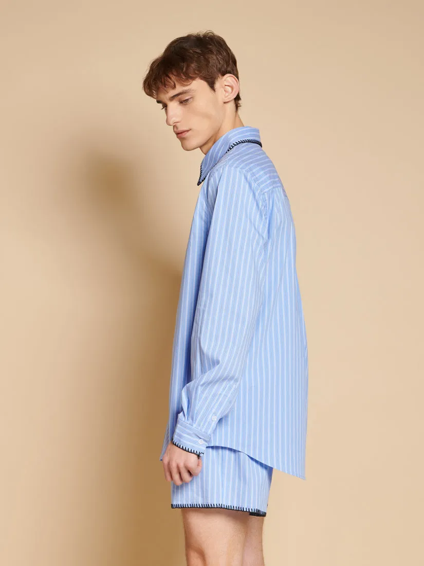 Isak Stripe Shirt sold by Sister Jane product image thumbnail 5