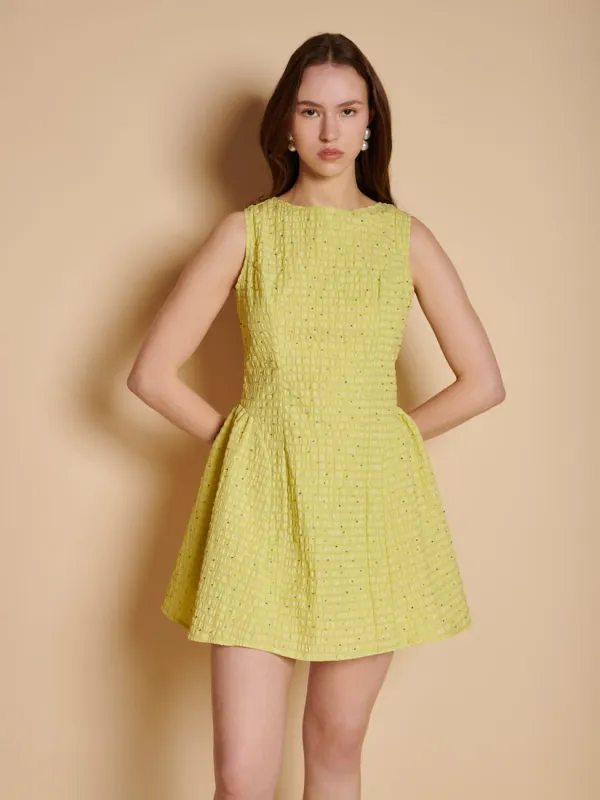 Ronja Bead Mini Dress made by Sister Jane