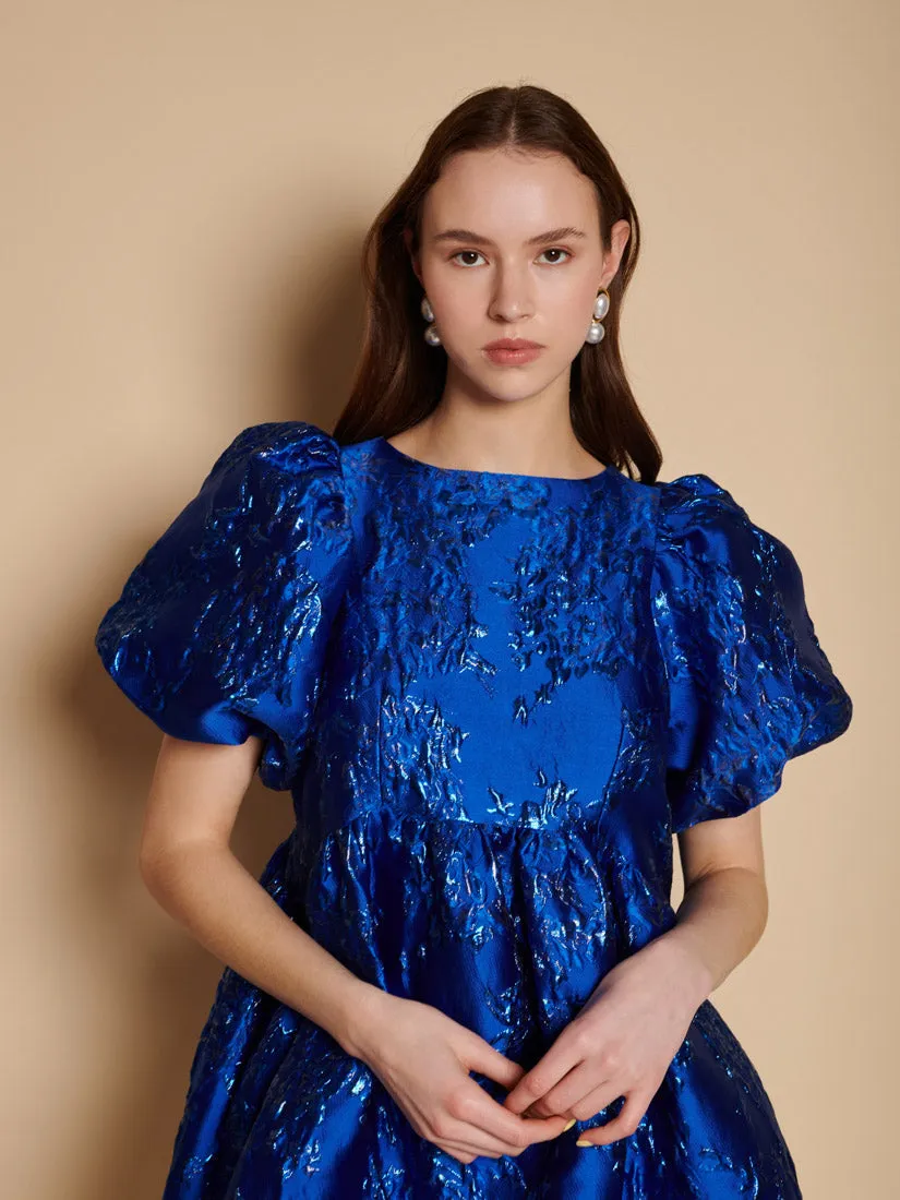 Watercolour Jacquard Mini Dress sold by Sister Jane product image thumbnail 5