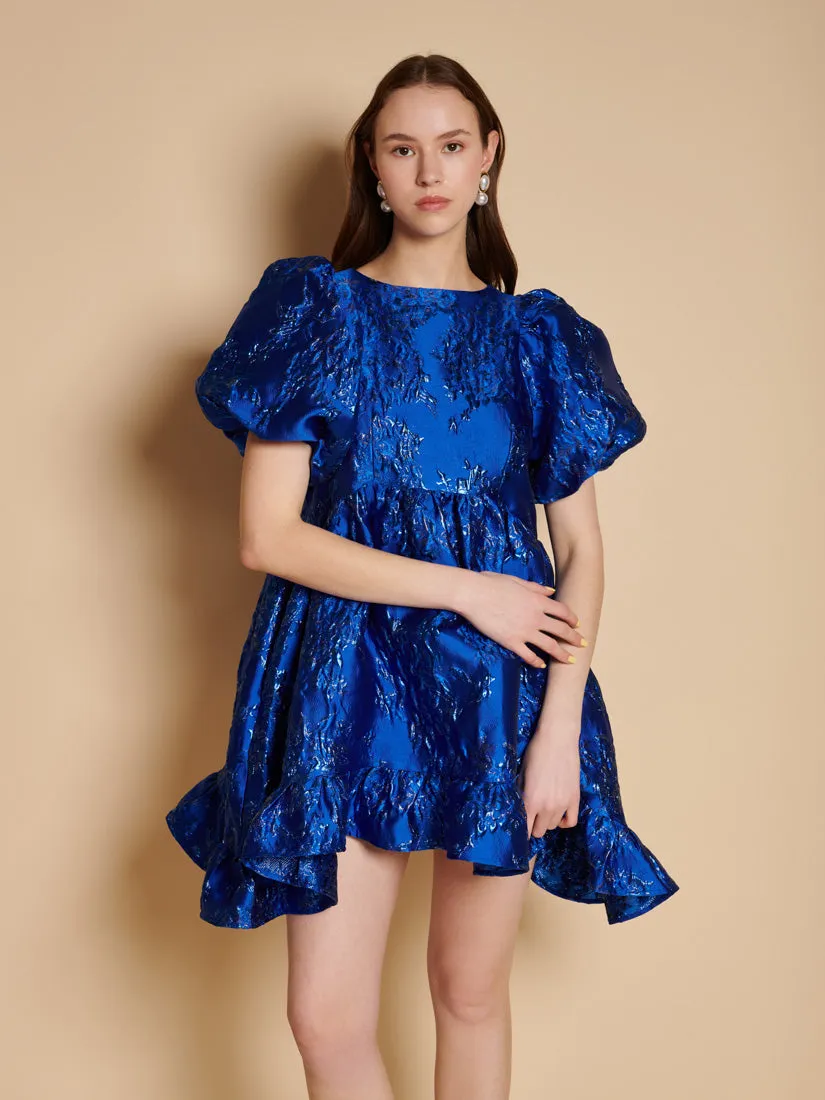 Watercolour Jacquard Mini Dress sold by Sister Jane