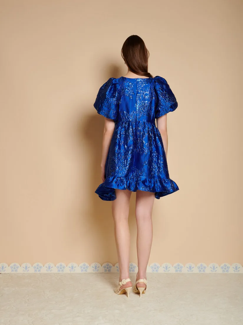 Watercolour Jacquard Mini Dress sold by Sister Jane product image thumbnail 3