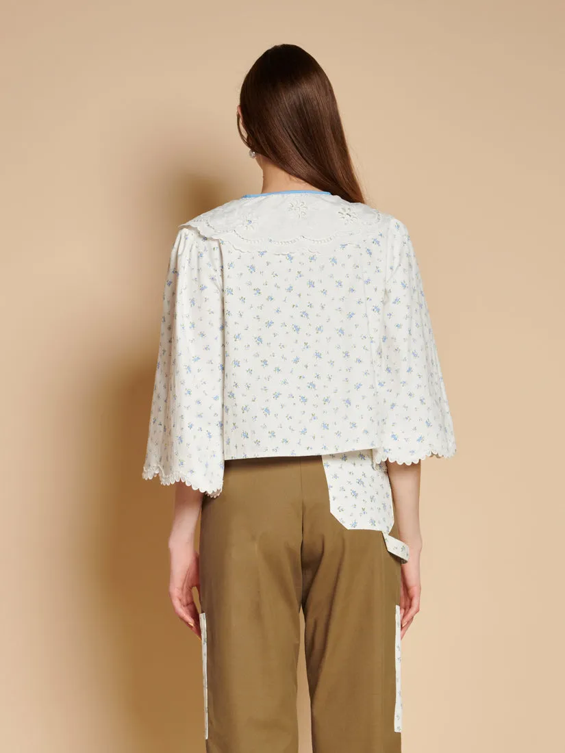 Dalarna Ditsy Bow Top sold by Sister Jane product image thumbnail 3