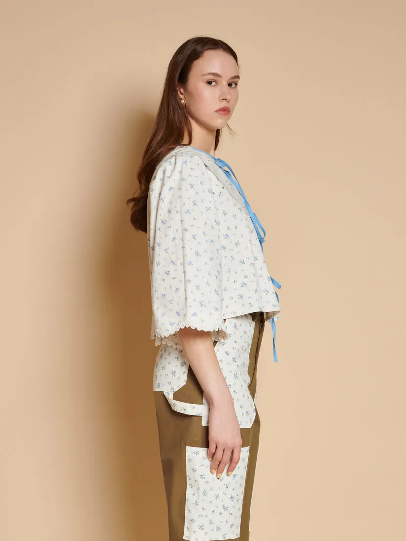 Dalarna Ditsy Bow Top sold by Sister Jane product image thumbnail 2