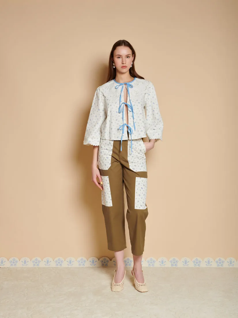 Dalarna Ditsy Bow Top sold by Sister Jane product image thumbnail 4