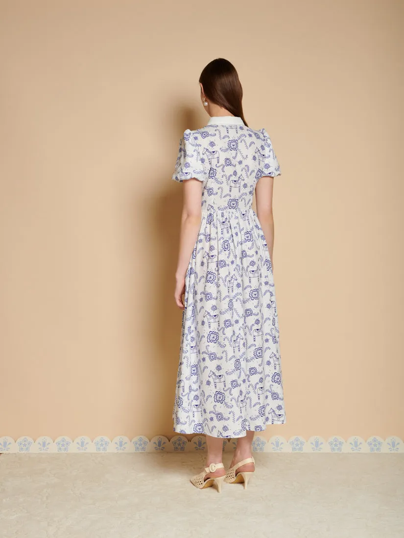 Dala Print Midi Dress sold by Sister Jane product image thumbnail 3