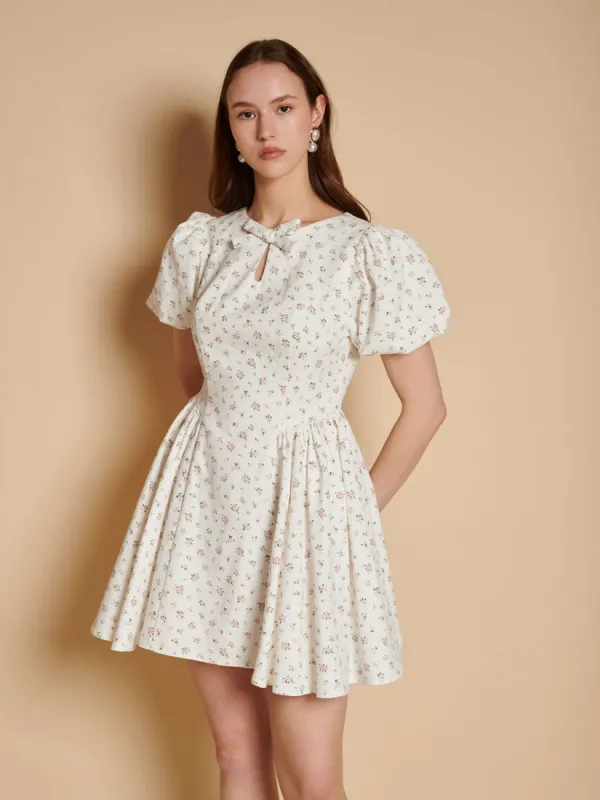 Elin Ditsy Mini Dress made by Sister Jane