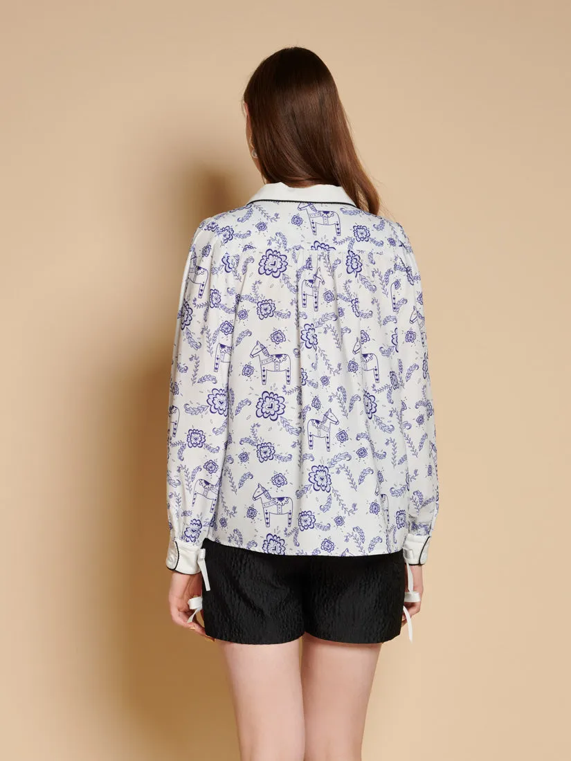 Dala Print Blouse sold by Sister Jane product image thumbnail 3