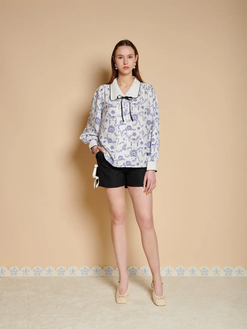 Dala Print Blouse sold by Sister Jane product image thumbnail 4
